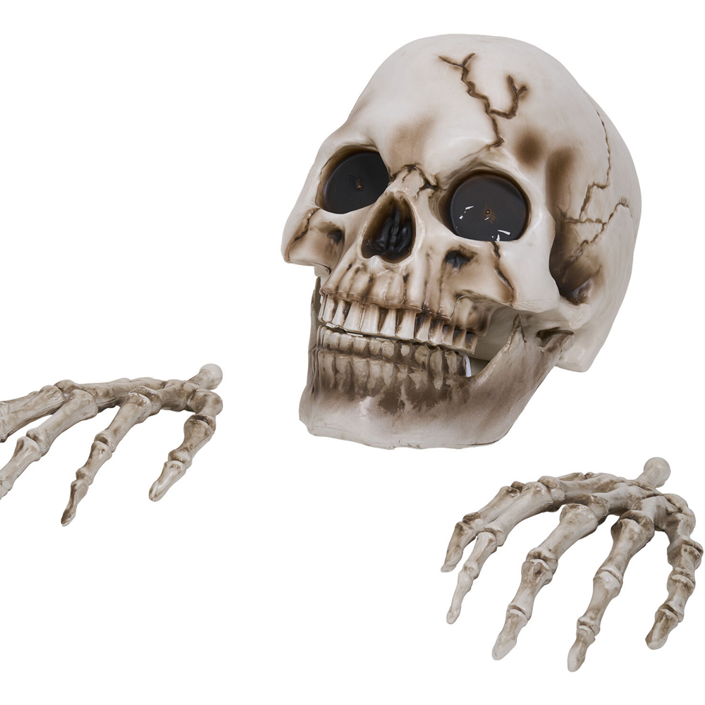 Giant Talking Skull and Hands Image 4