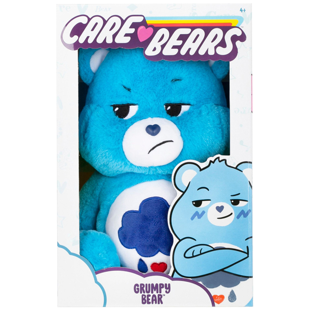 Basic Fun Care Bears Medium Plush Grumpy Bear Soft Toy 35cm Image 2