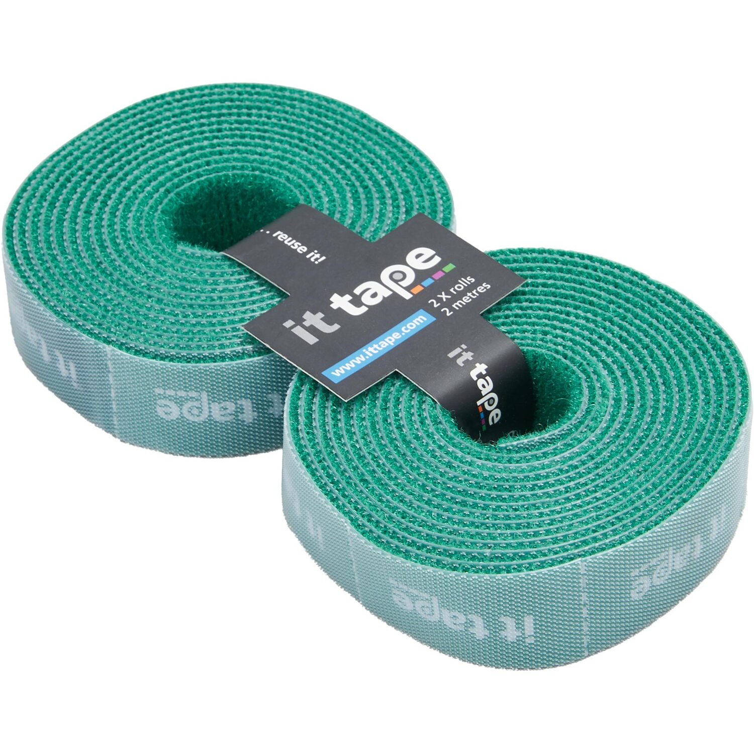 it tape Green Hook n Loop Refills 2 Pack Image 2