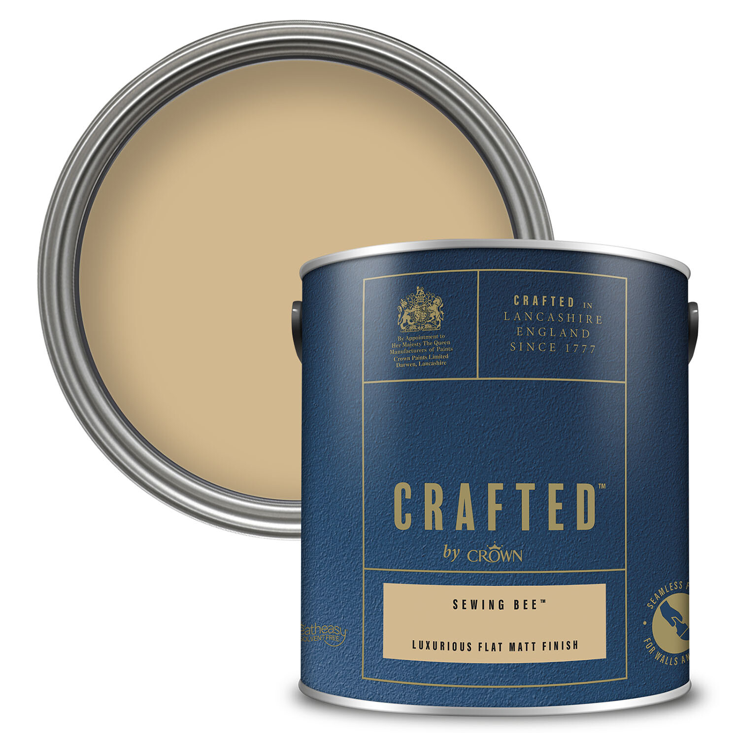 Crafted Flat Matt Paint 2.5L - Sewing Bee Image 1