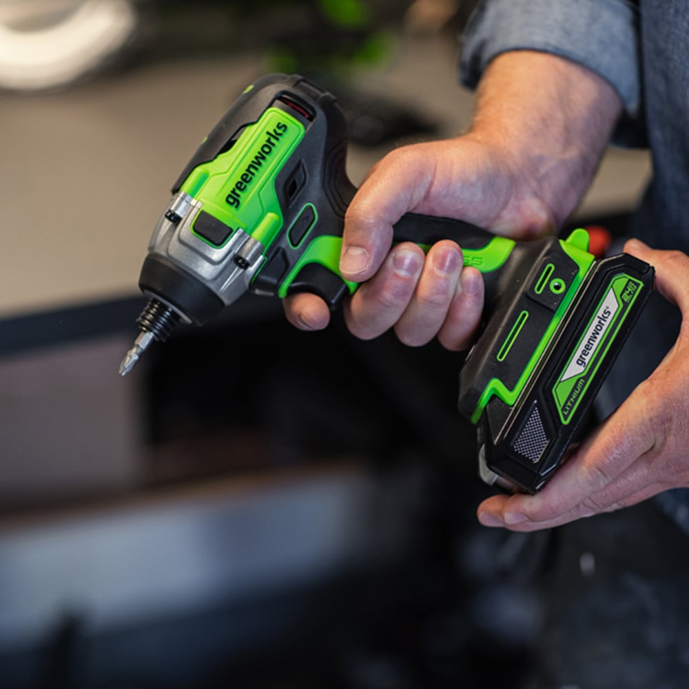 Greenworks GWGD24ID3 24V Brushless 400Nm Impact Driver Bare Unit Image 6
