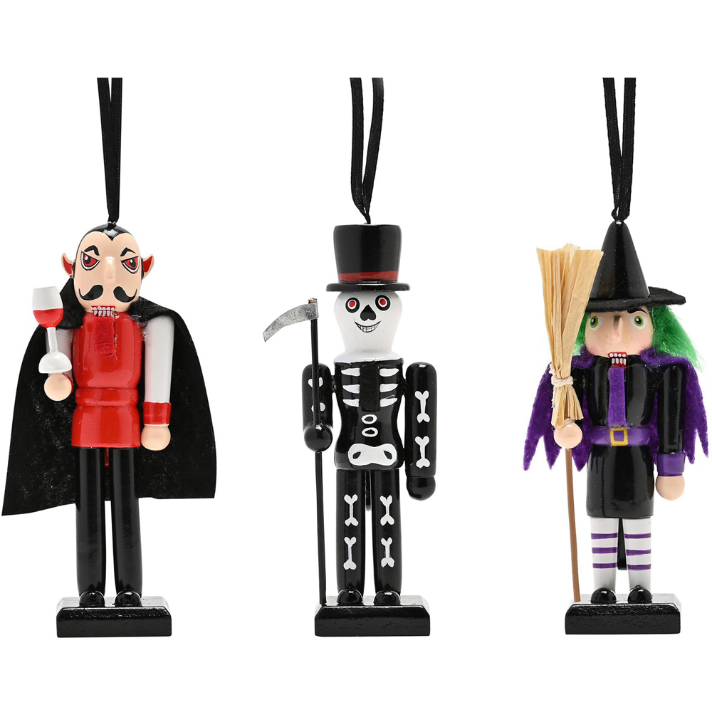 Hocus Pocus Halloween Wooden Nutcracker Characters Set Image 1