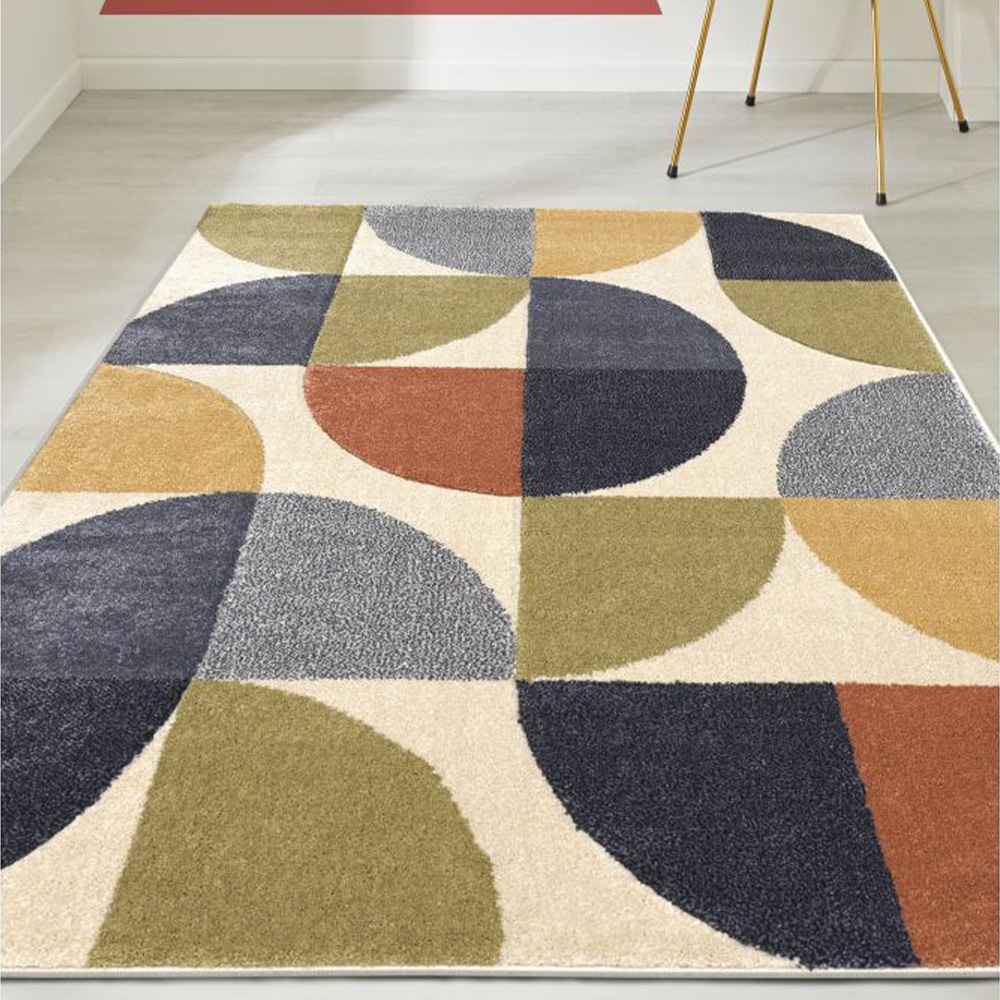 Homemaker Newport Multicolour Abstract Rug 160 x 230cm Image 1