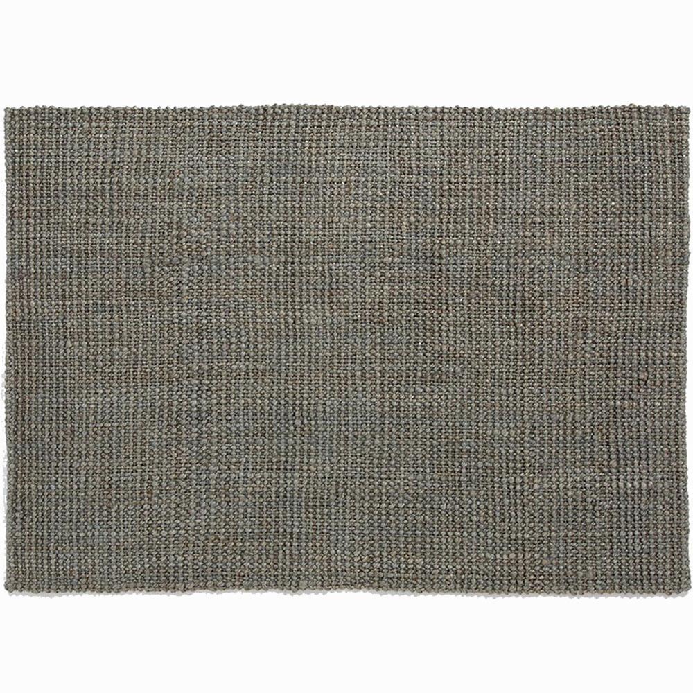 Whitefield Grey Jute Rug 120 x 170cm Image 1
