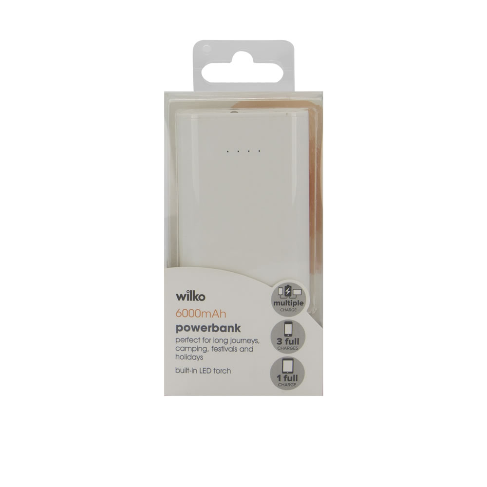 Wilko 6000mah Powerbank Wilko