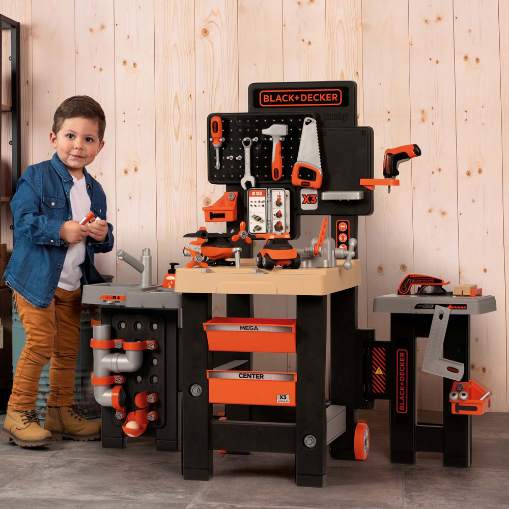 Smoby Black and Decker Mega Centre Image 2