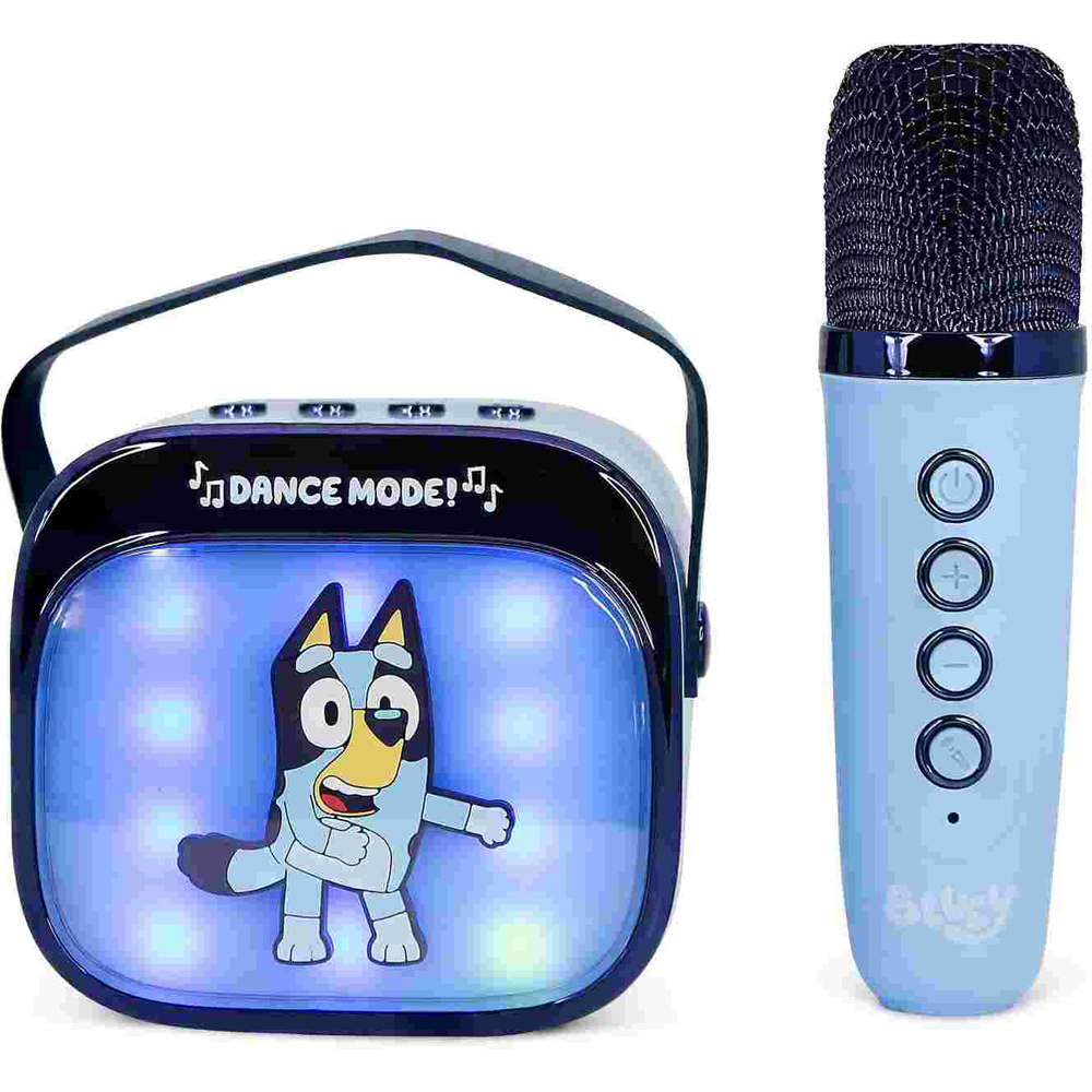 OTL Bluey PopSing LED Light-Up Wireless Karaoke Speaker and Microphone Image 4