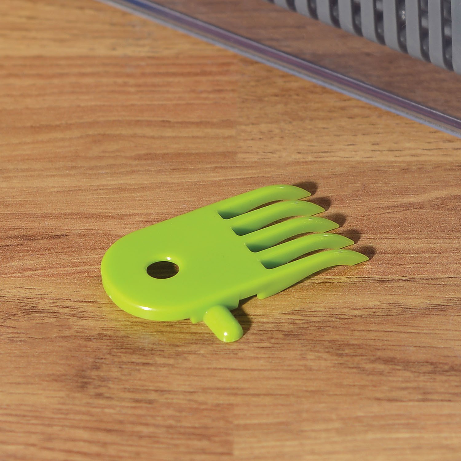 MY Vegetable Cutting Chopper - Grey and Green Image 3
