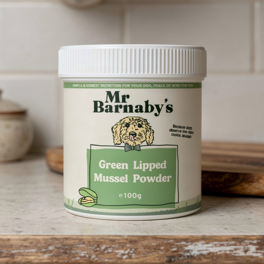 Mr Barnaby's Green Lipped Mussel Powder for Dogs 100g Image 3