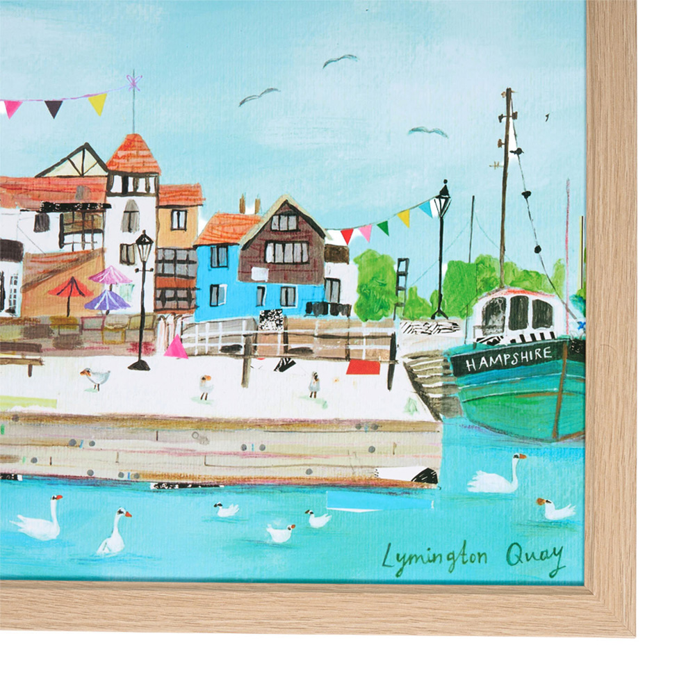 Lymington Quay Lap Tray Image 2