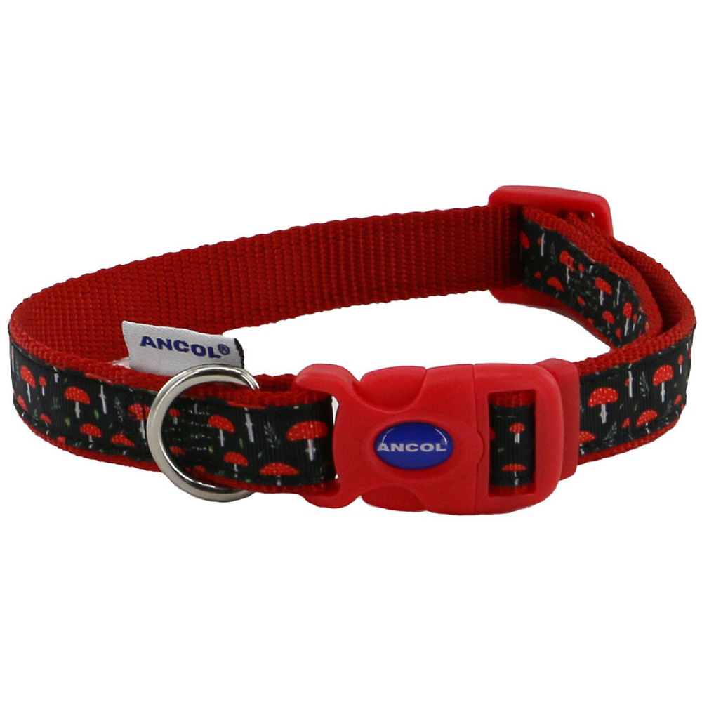 Mushroom Collar - Red / 2-5 Image