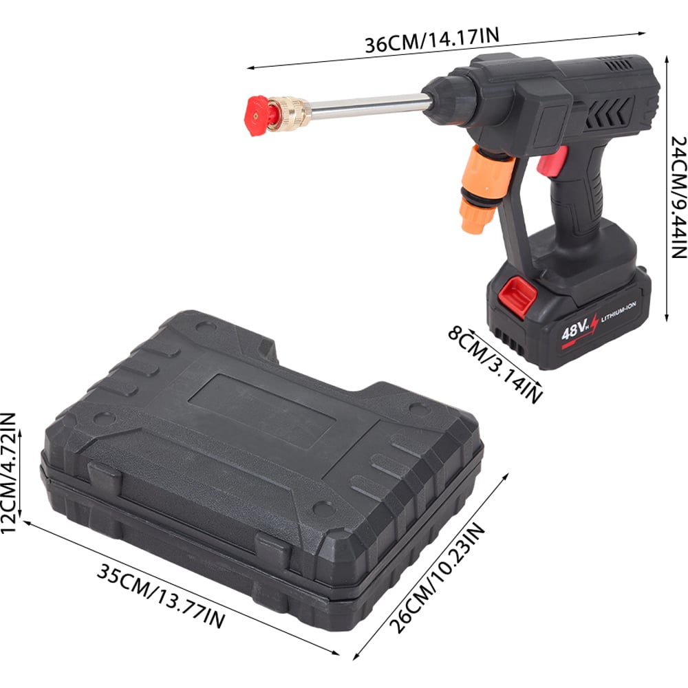 Living and Home Electric Handheld Pressure Washer Cleaner Image 7