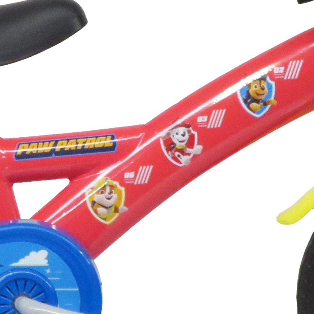Denver Paramount Paw Patrol 10 inch Kids Bicycle with Stabilisers Image 4