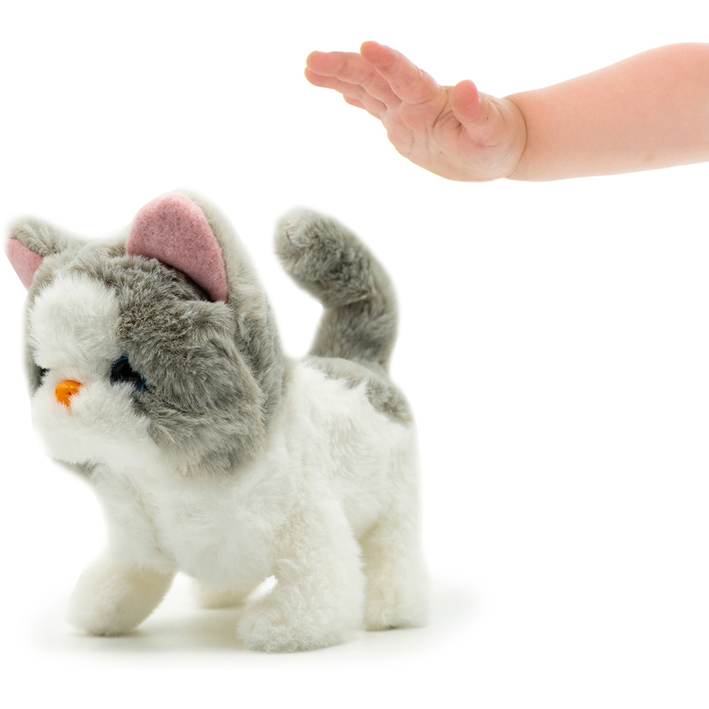 Pugs at Play Sasha Interactive Walking Cat Plush Soft Toy Image 7