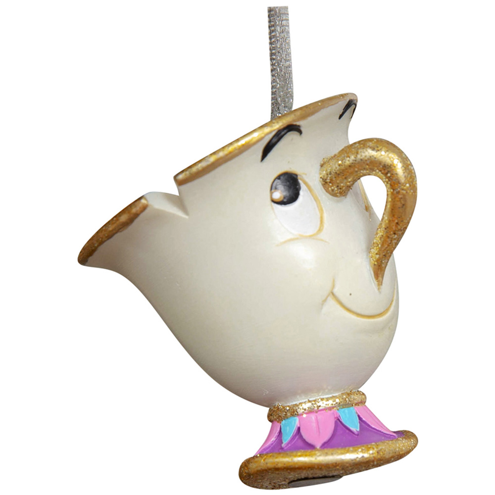 Disney Beauty and The Beast Resin Hanging Decoration 4 Pack Image 6