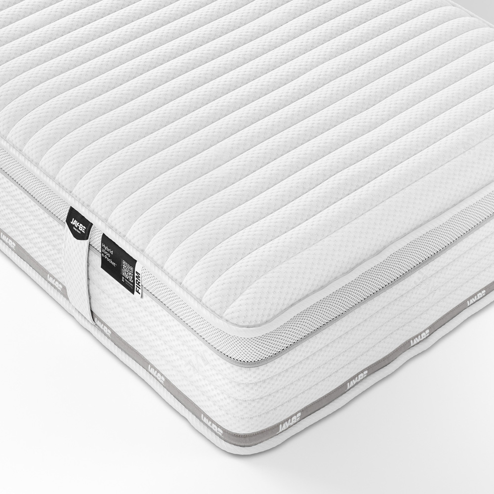 Jay-Be Single Firm Hybrid 2000 e-Pocket Truecore Eco-Friendly Mattress Image 3