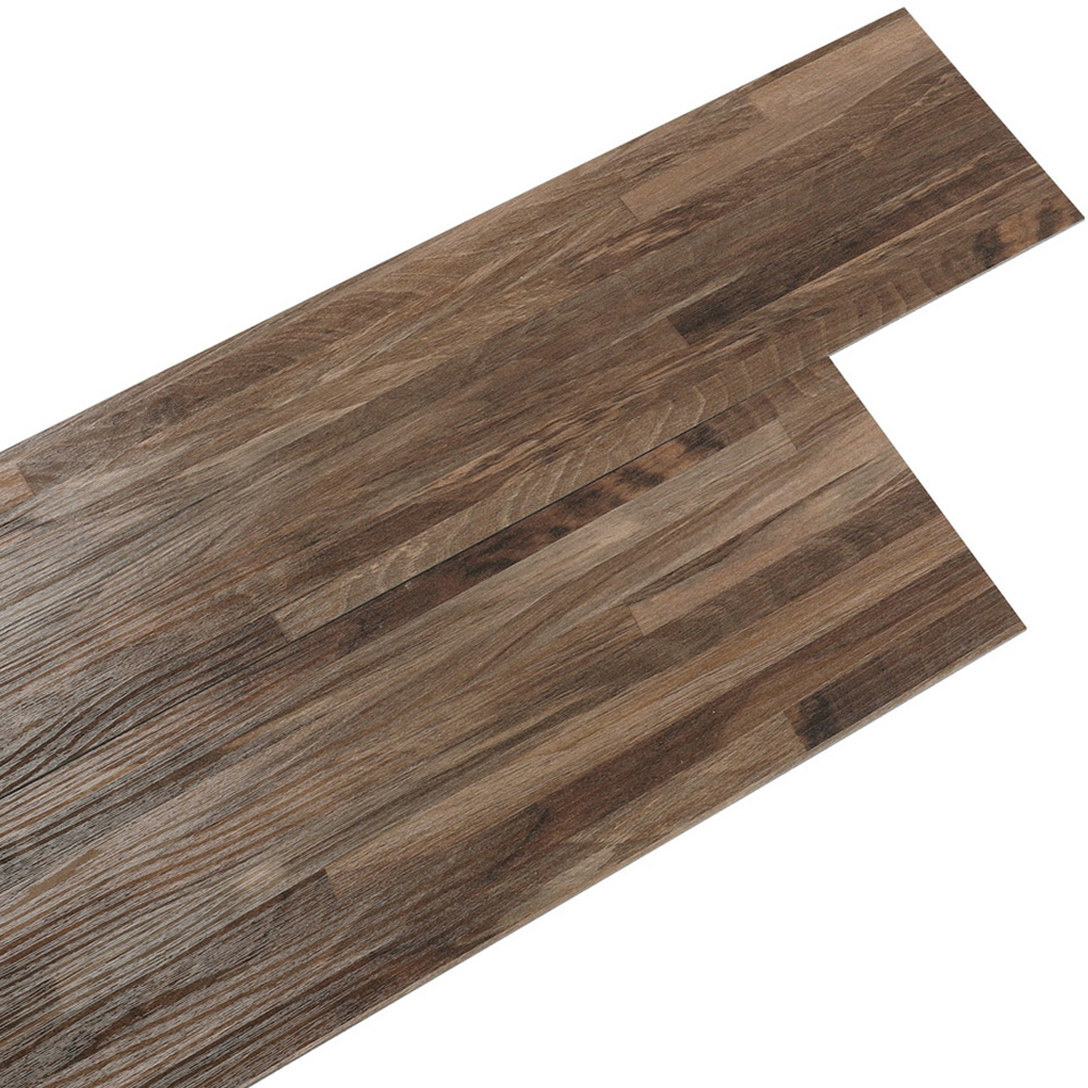 Living and Home PVC Wooden Plank Flooring 36 Pack Image 4