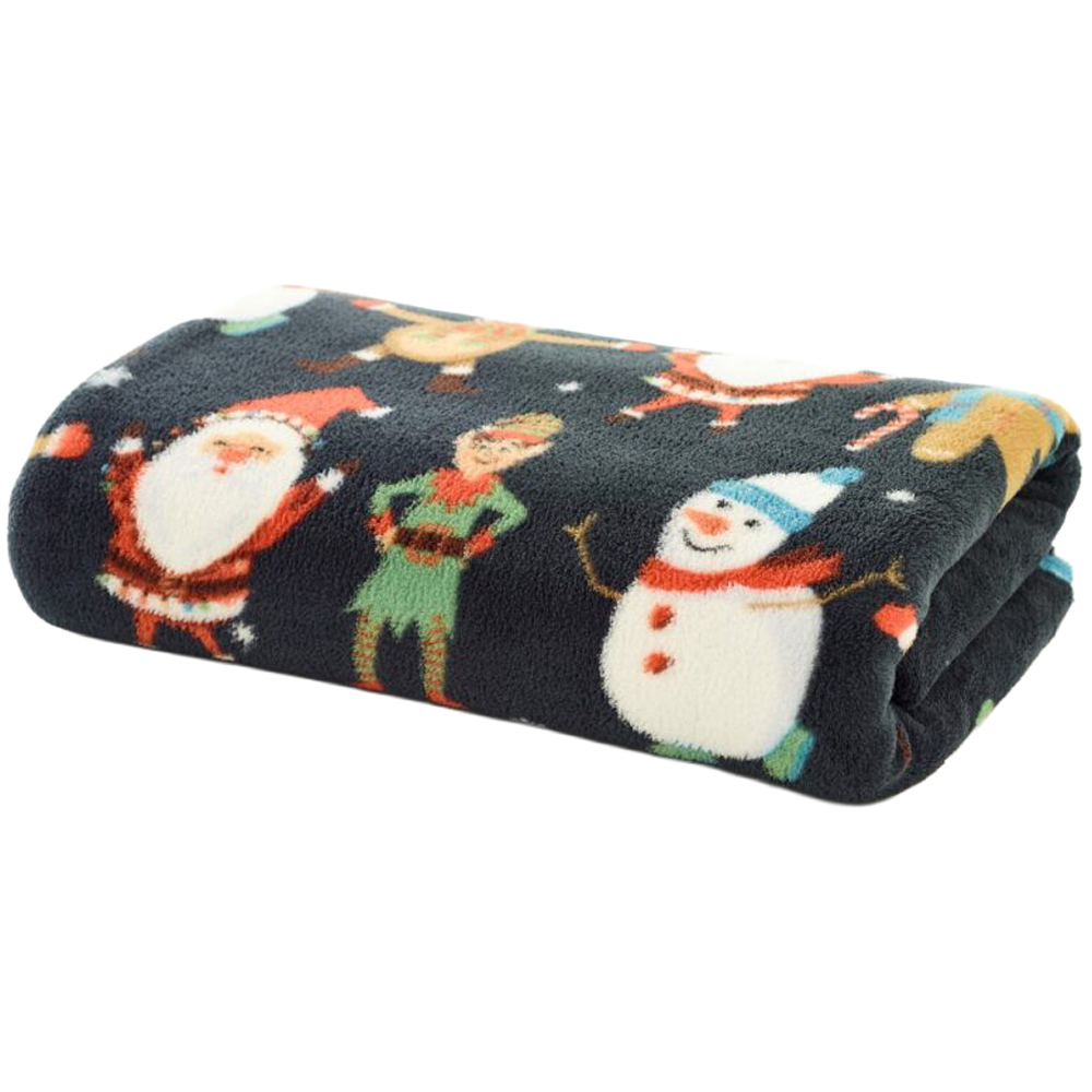 Deyongs Green Dancers Christmas Throw 140 x 180cm Image 1