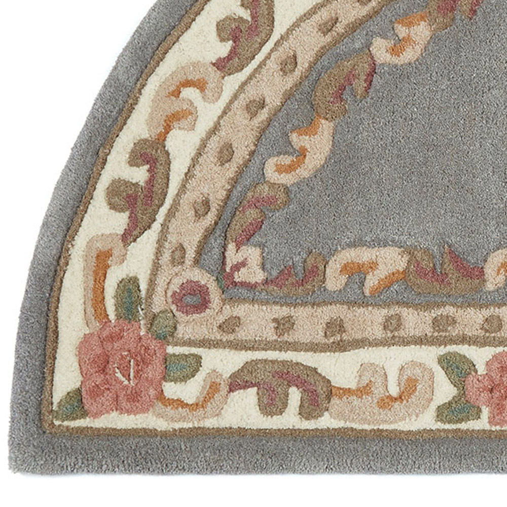 Origins Shensi Grey Half Moon Rug 67 x 127cm Image 3