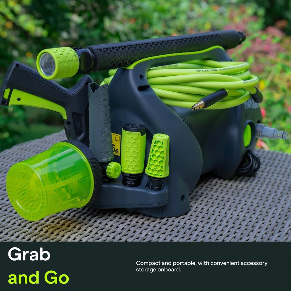 AVA Go P40 AVGOP40LM 120 Bar Corded Large Electric Pressure Washer Bundle Image 4