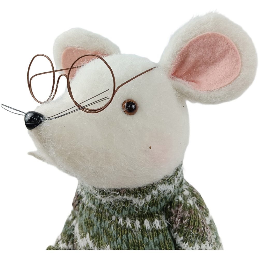 Alpine Snug Standing Mouse Decoration Image 6