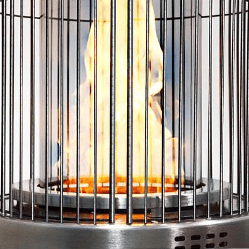 Shadow Santini ECO Stainless Steel Flame Gas Patio Heater 13500W Image 3
