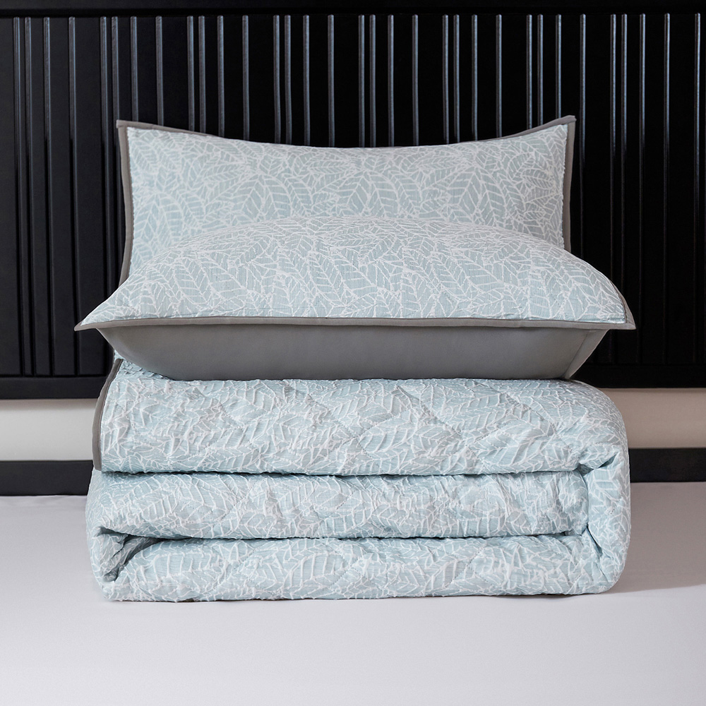 Velosso Ayda Double Jacquard Quilted Bedspread Set Image 2
