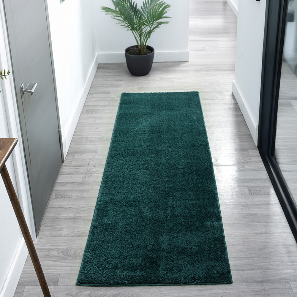 Desire Rugs Comfy Emerald Anti Slip Felt Backing Rug 200 x 280cm Image 7