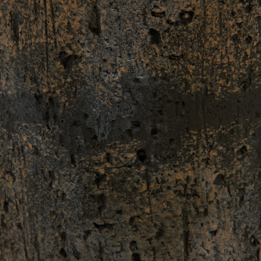 Stoneware Plant Pot Brown 20cm Image 4