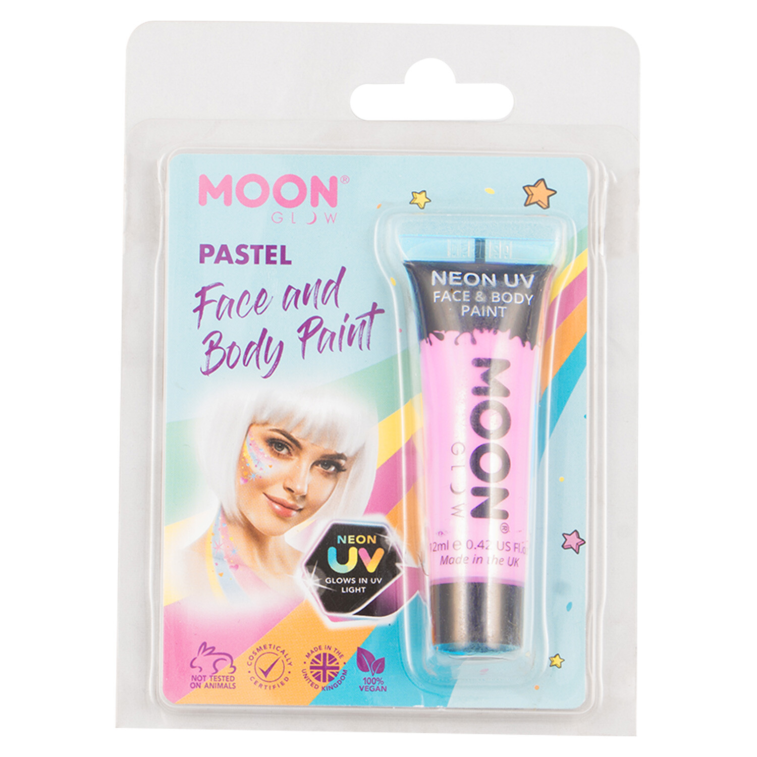 Moon Glow Pastel Face Paint - Lilac Image