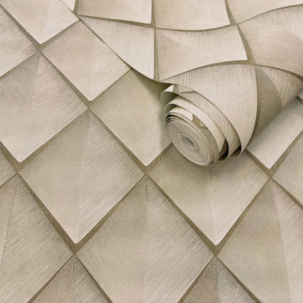 Belmont House Mojo Alabaster Cream Wallpaper Image 2