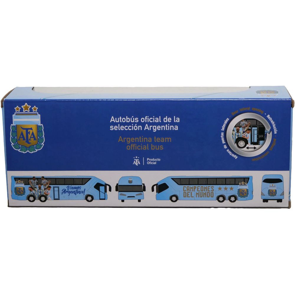 Banbo Argentina Bus Model Football Team Coach Toy Image 8