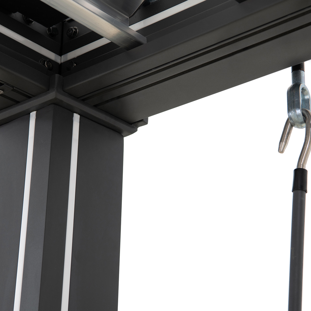 Sujoy Oyu 4.06 x 3.06m Anthracite Gazebo Image 6