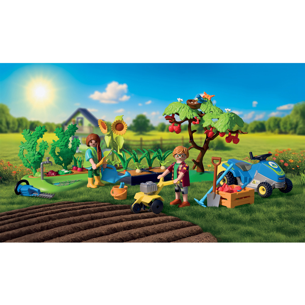 Playmobil Idyllic Vegetable Garden Play Set Image 5