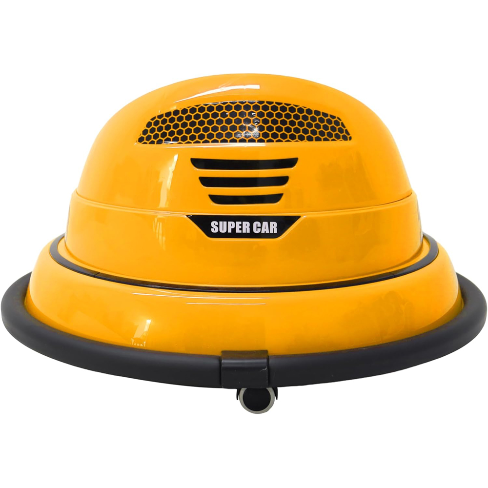 Alivio Kids Yellow 360 Degree Spin Ride-On Bumper Car with Remote Control and Safety Belt Image 4