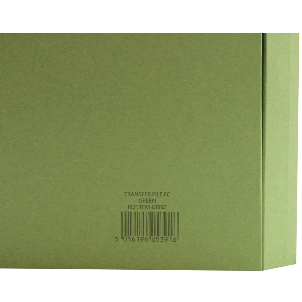 Exacompta 285gsm Green Foolscap Spiral File 25 Pack Image 5