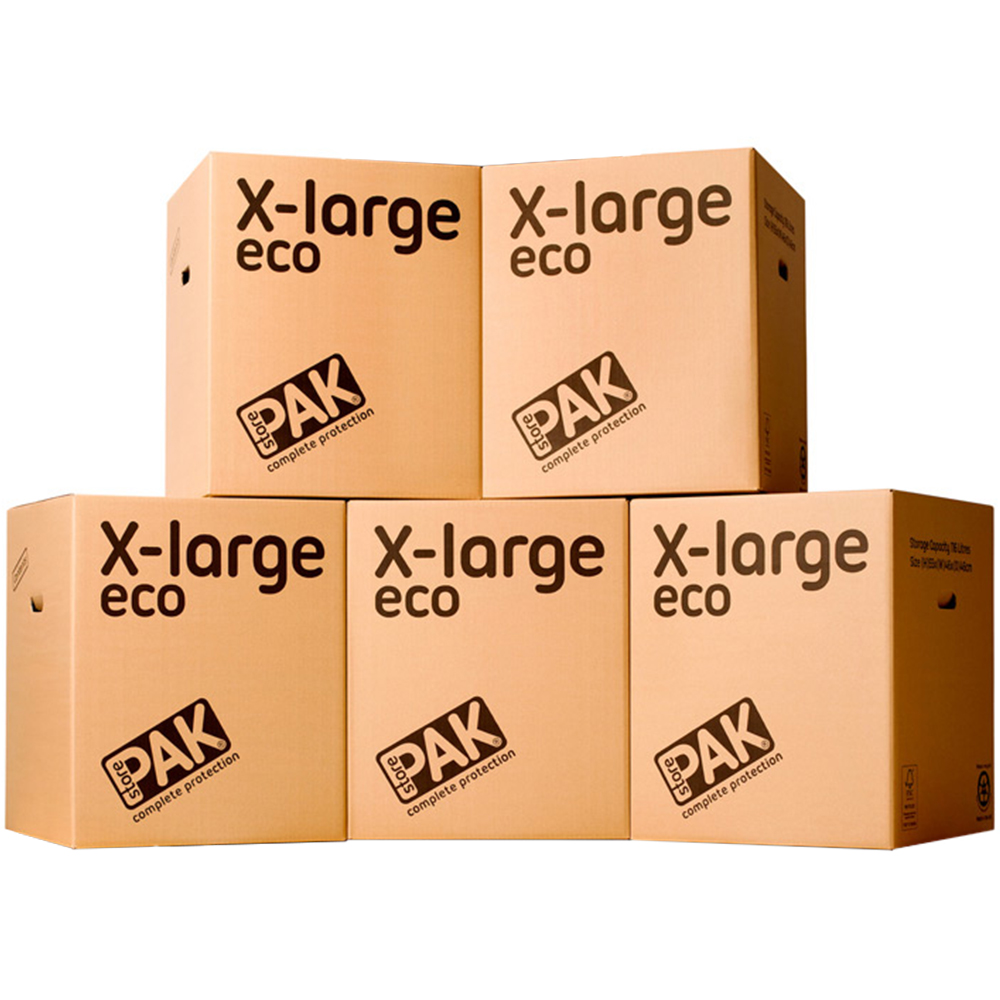 StorePAK Eco Storage Box XL 5 Pack Image 1