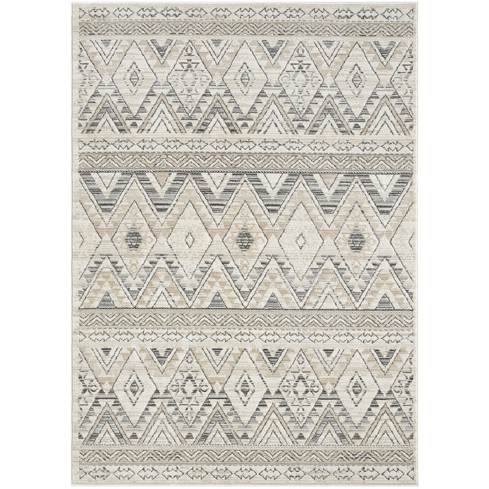 Portland Urco Omega Delta Cream Non Slip Rug 80 x 150cm Image 2