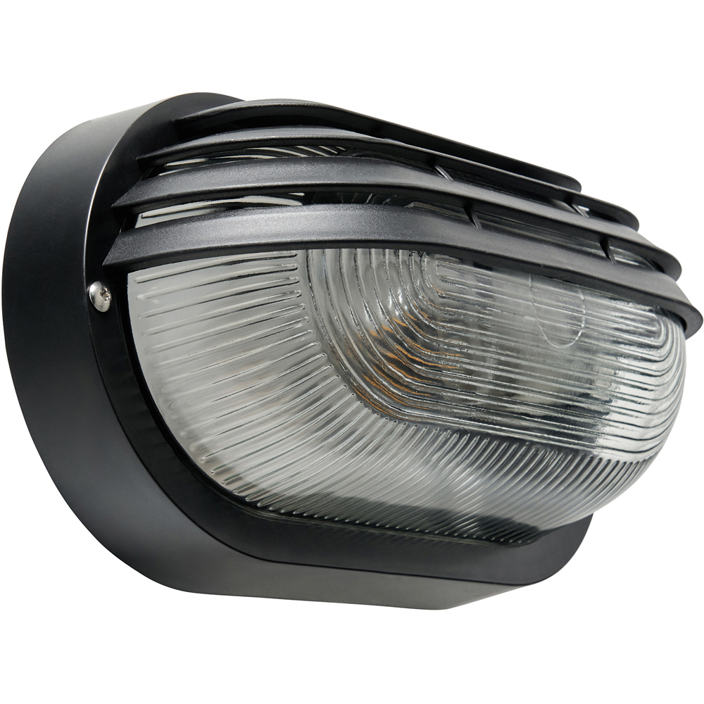 Coast Purlie Black Oval Bulkhead Wall Light Image 1