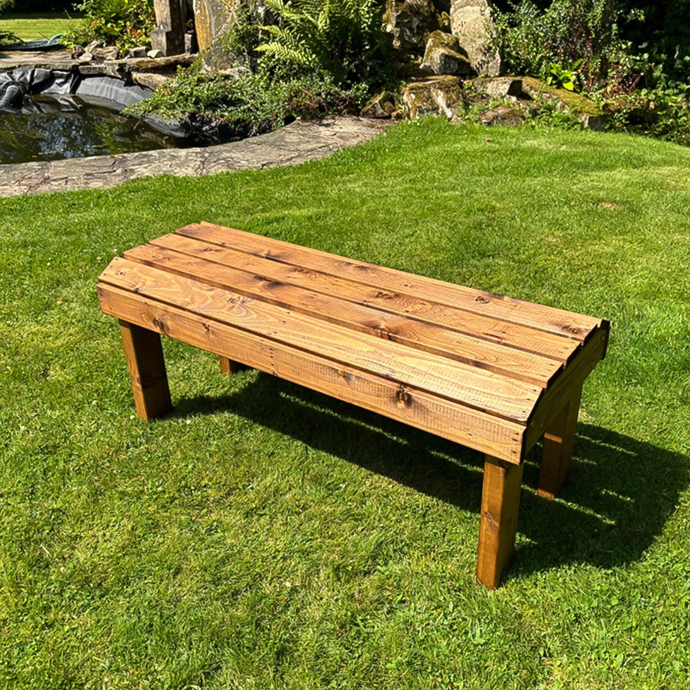 Charles Taylor Knights 2 Seater Garden Bench Image 2