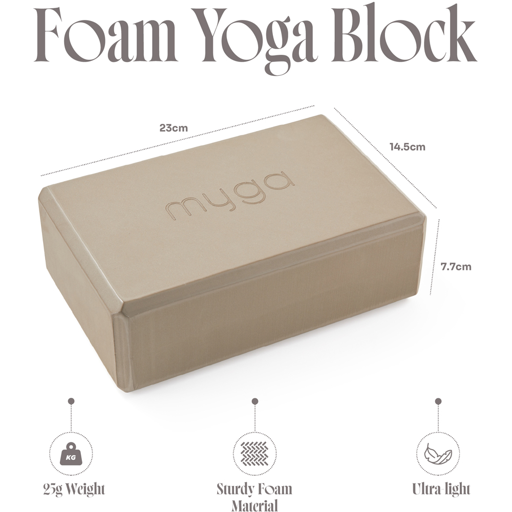 Myga Wood Yoga Block 2 Pack Image 5
