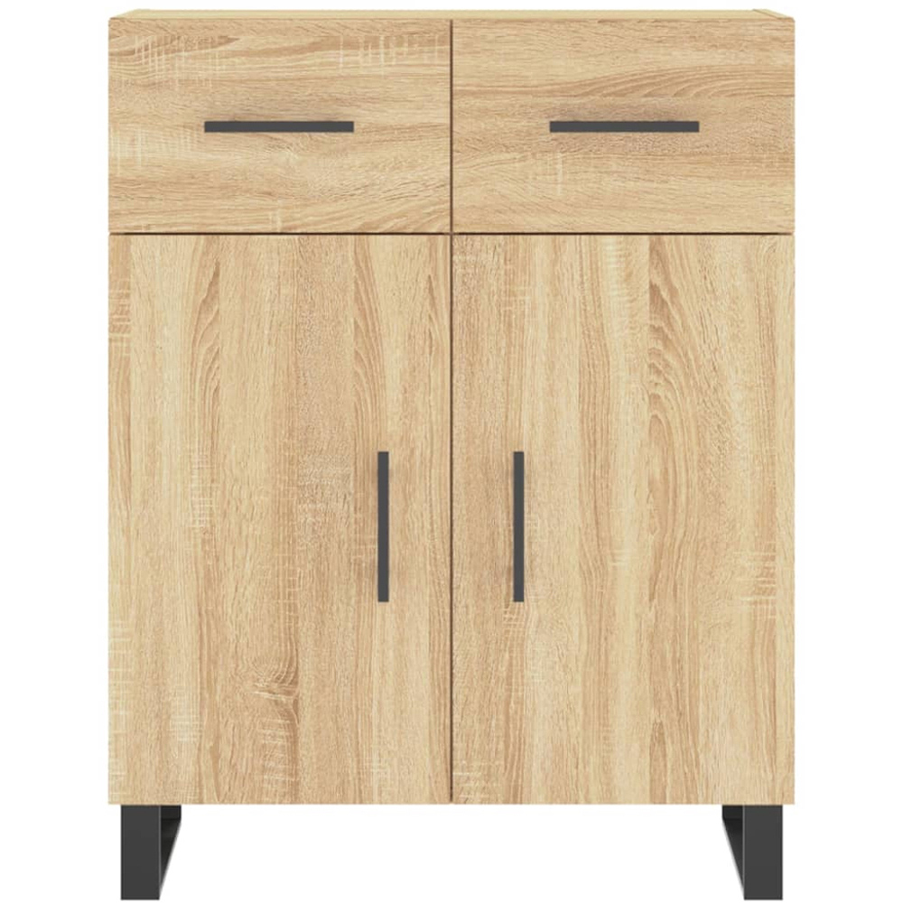vidaXL 2 Door 2 Drawer 3 Shelf Sonoma Oak Highboard Image 8