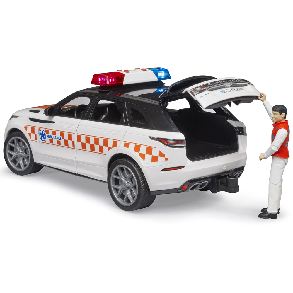 Bruder Range Rover Velar Emergency Vehicle with Driver Figure Image 4