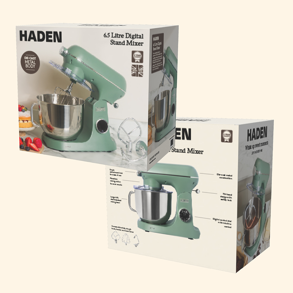 Haden 215406 Cedar Green 6 Speed 6.5L Stand Mixer Image 8