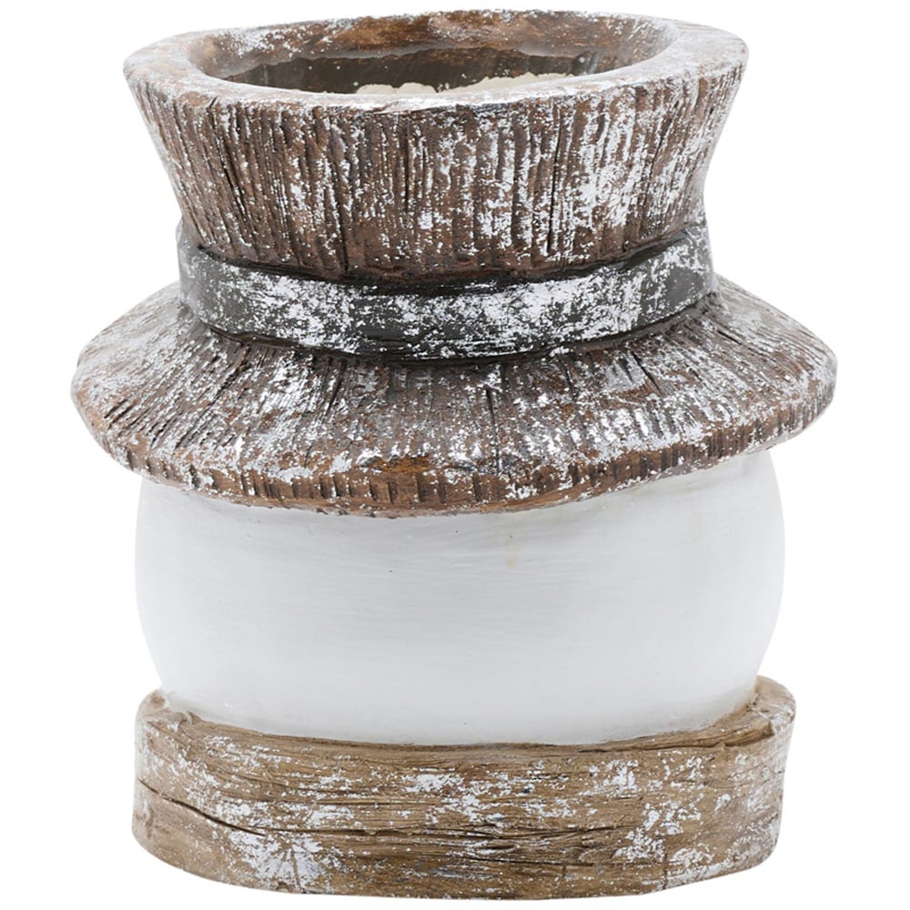 The Seasonal Gift Co. Snowman Planter Image 3