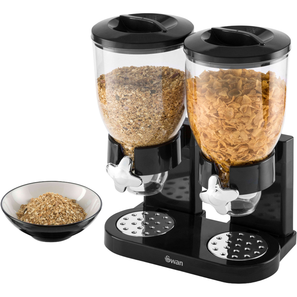 Swan 3.5L Double Cereal Dispenser Image 1