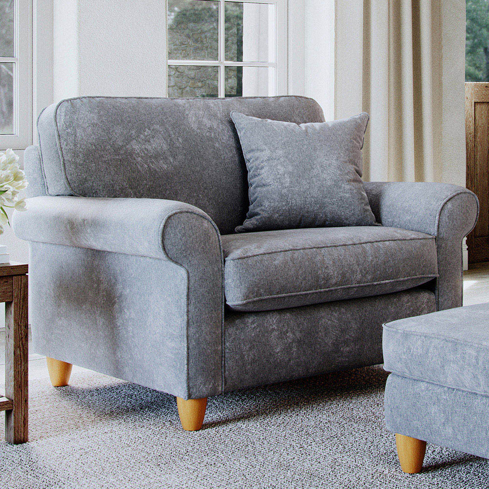 Sinatra Glory Anthracite Snuggle Chair Image 1