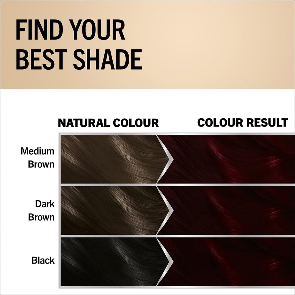 Schwarzkopf Oleo Intense 3-22 Midnight Permanent Oil Colour Hair Dye 3 Pack Image 4