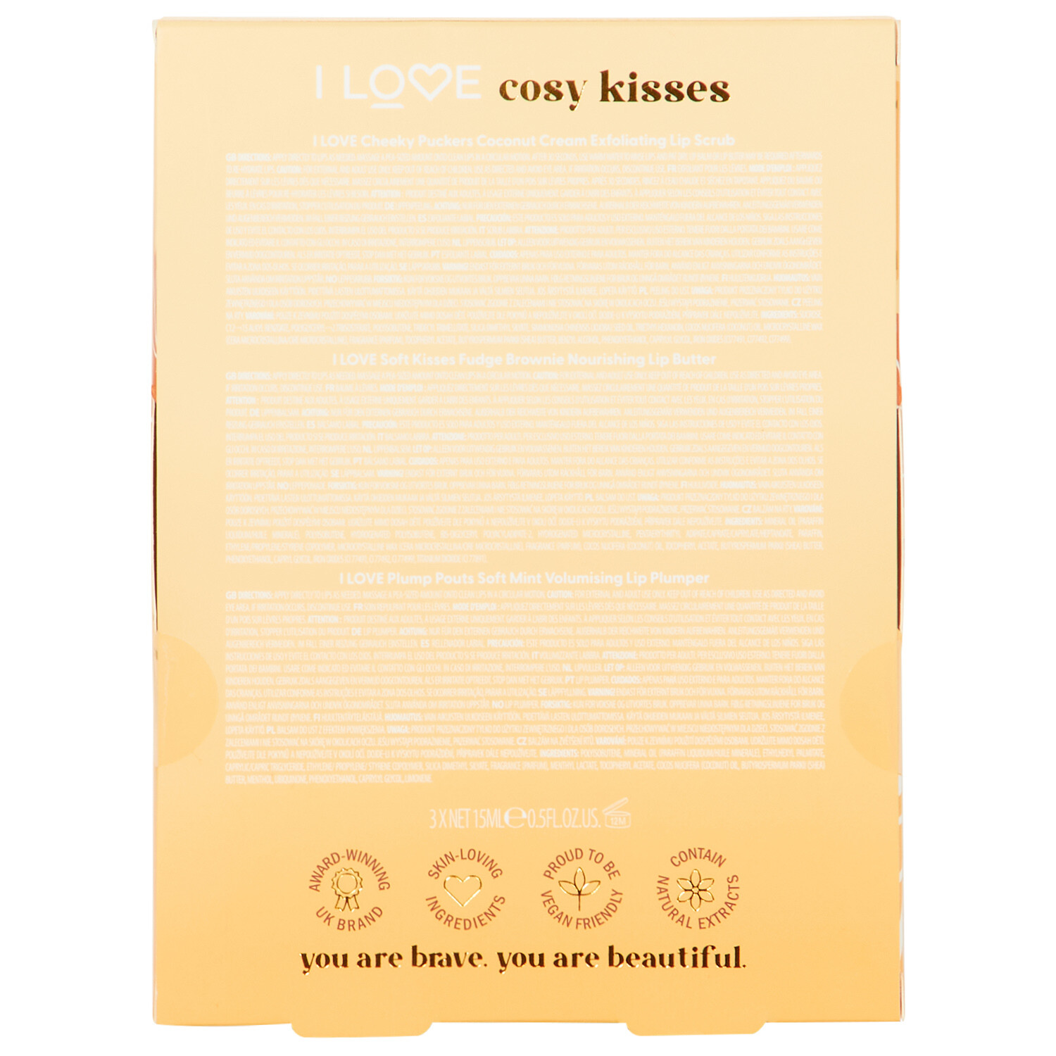 I Love Seasonal Lip Care Set - Neutral Image 2