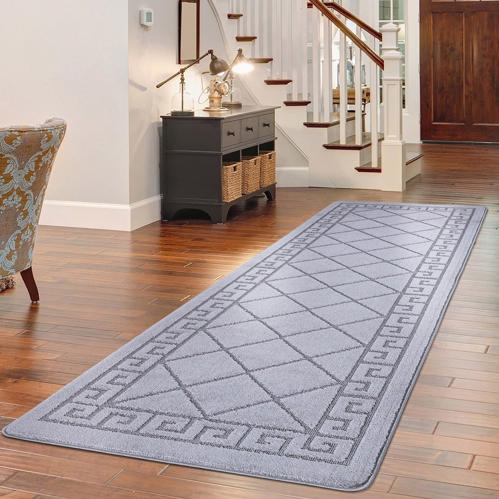 Smart Living Tribela Dark Grey Gel Back Non-Slip Door Mat 50 x 80cm Image 2